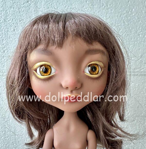 Amber, Three Wise Girls for this Christmas, Chocolate Diva Resin,  Painted by Nefer - Image 6
