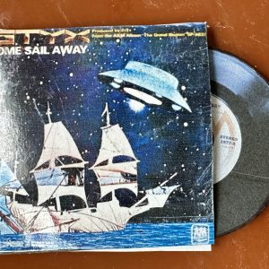 Miniature Come Sail Away By Styx Vinyl Album 1.5″