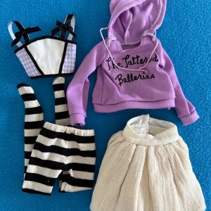 Connie Lowe  Outfit “Tattered Ballerina” for msd, 16″. mint