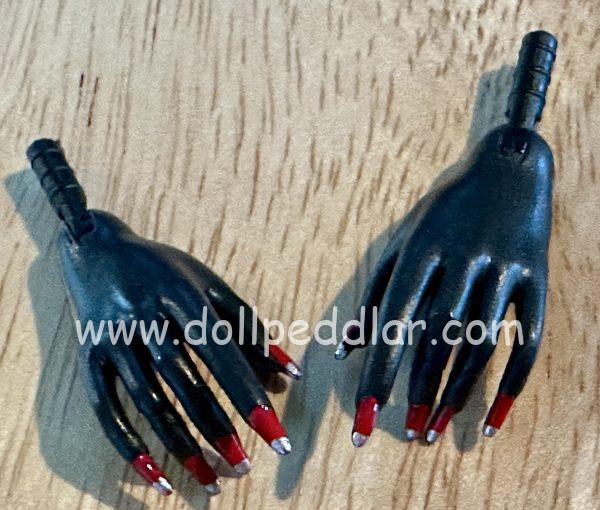 JHD Fashion Doll Midnight Orchid Millennium YaYa EXTRA HANDS ONLY - Image 2