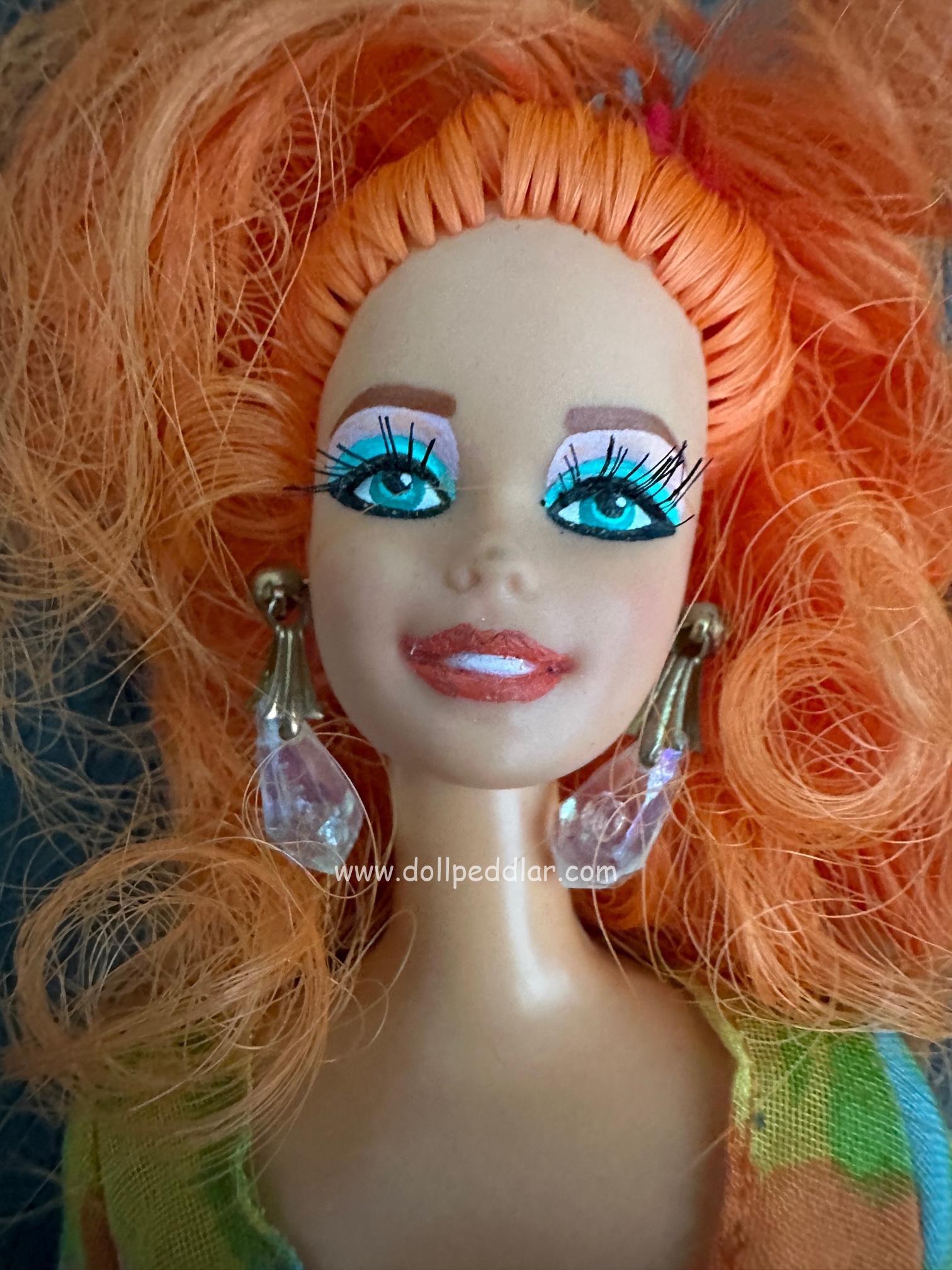 Artist Re-Paint by Ann Miele Barbie Dressed - Image 2