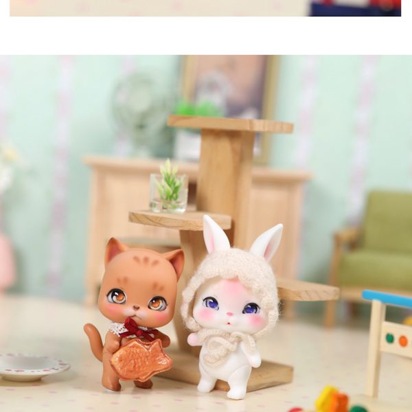 Lati Pets Mew the Cat Tan Skin 4" - Image 6