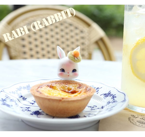 Lati's New Pets "RABI" white skin. 4" New Mint - Image 4