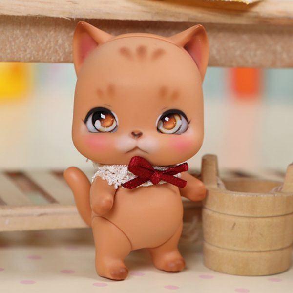 Lati Pets Mew the Cat Tan Skin 4"