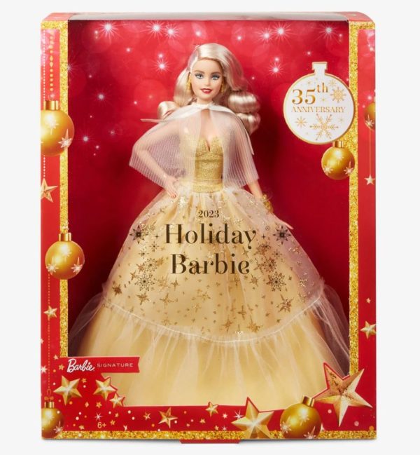 HJX04 2023 Holiday Barbie (Blonde) - Image 7