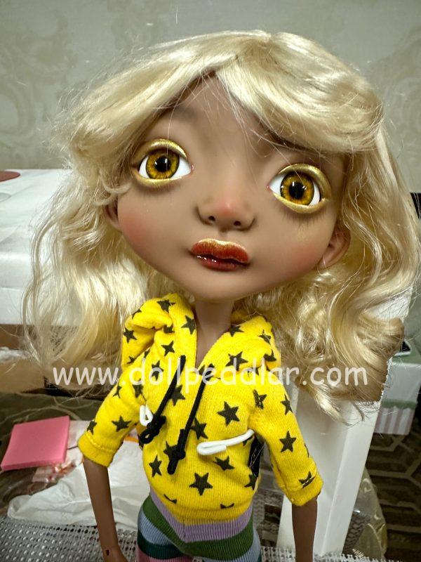 Amber, Three Wise Girls for this Christmas, Chocolate Diva Resin,  FULL SET.  OOAK Painted by Nefer - Image 3