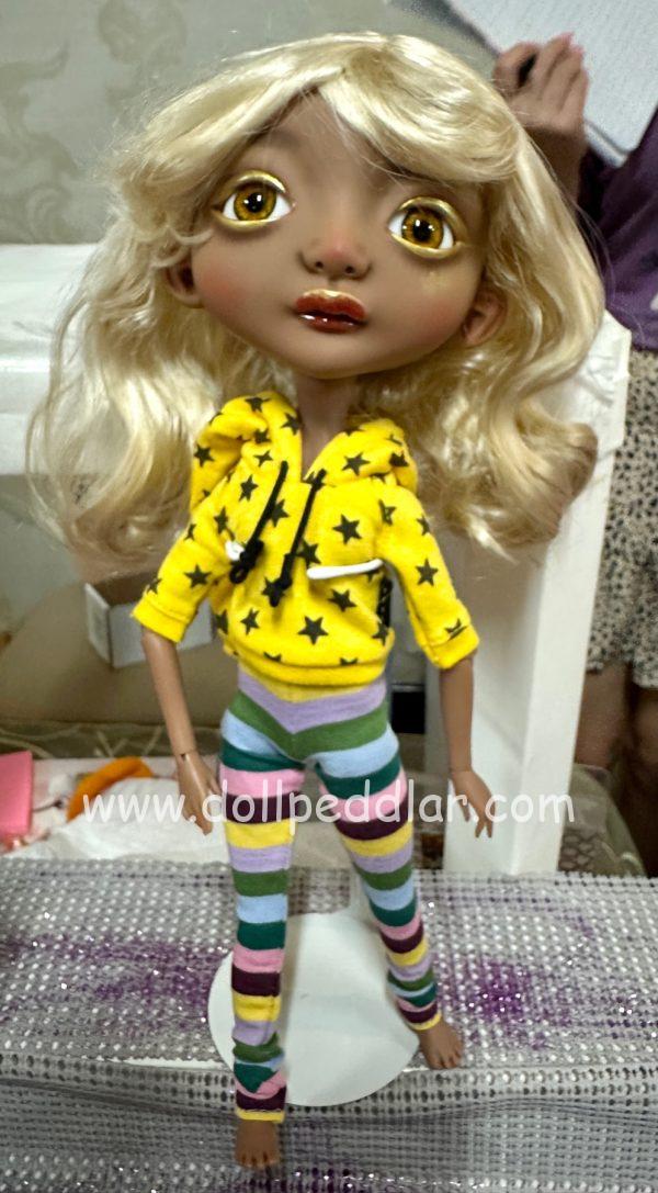 Amber, Three Wise Girls for this Christmas, Chocolate Diva Resin,  FULL SET.  OOAK Painted by Nefer