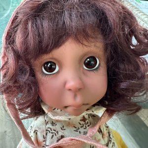 Connie Lowe Doll  Artist Proof Lulu 12″ ready for Autumn & warm brown curls Extremely Limited