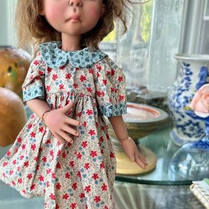 Lulu 16″ Connie Lowe Doll  Artist Proof Lulu Extremely Limited blonde with red and blue flowers
