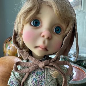 Lulu 16″ Connie Lowe Doll  Artist Proof Lulu Extremely Limited blonde pigtails.