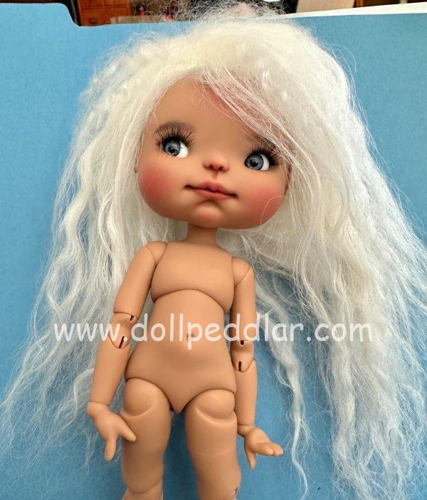 FWigs Tibetan Lamb Mohair wig - White. size 6-7