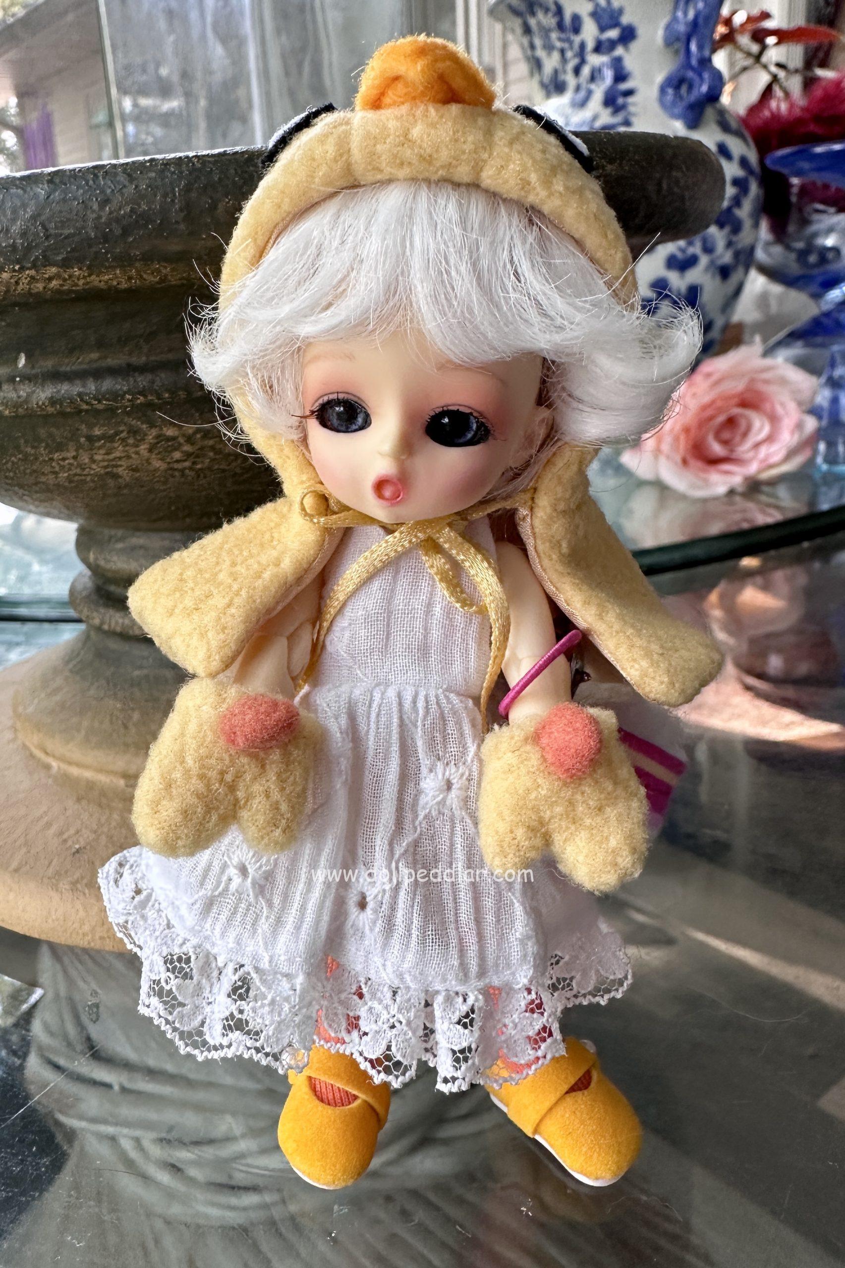 Honee-B Cuddly Chick Dressed Doll Resin BJD w/Makeup, Wig, & Eyes Included - Image 9