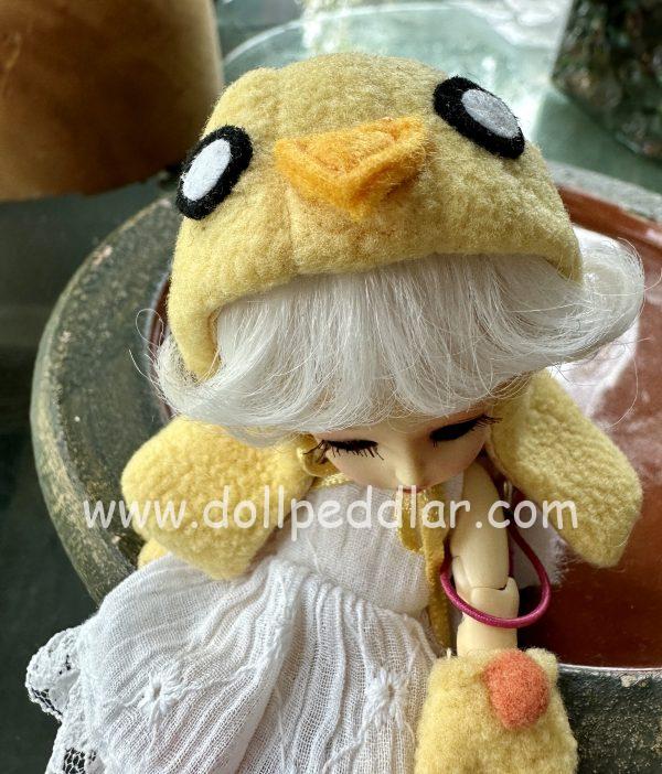 Honee-B Cuddly Chick Dressed Doll Resin BJD w/Makeup, Wig, & Eyes Included - Image 7