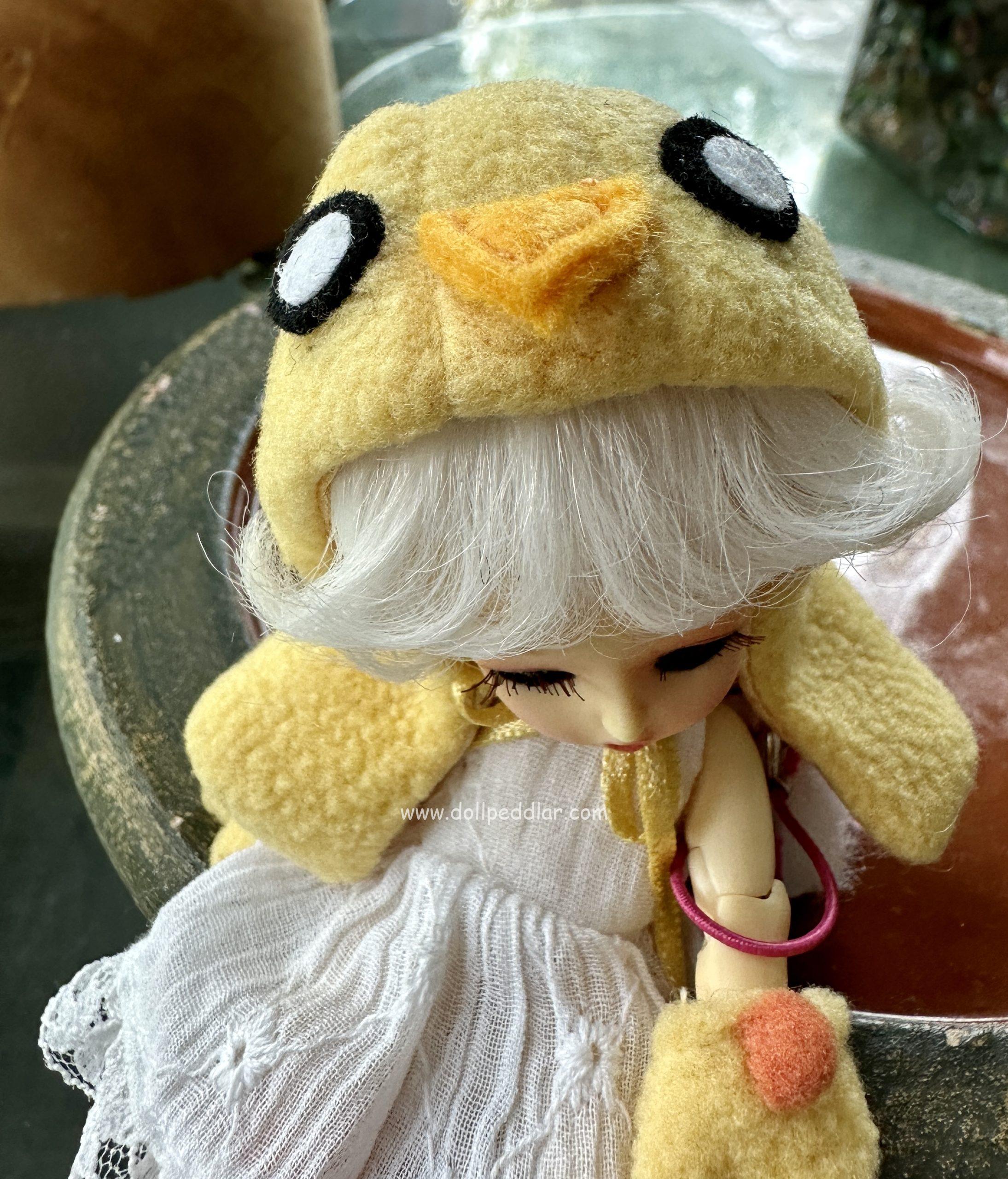 Honee-B Cuddly Chick Dressed Doll Resin BJD w/Makeup, Wig, & Eyes Included - Image 7