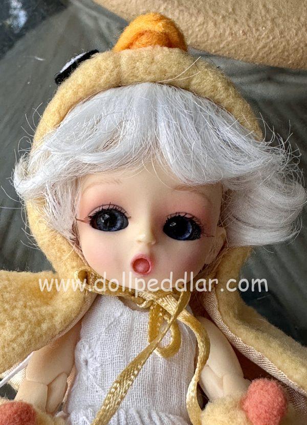 Honee-B Cuddly Chick Dressed Doll Resin BJD w/Makeup, Wig, & Eyes Included - Image 3