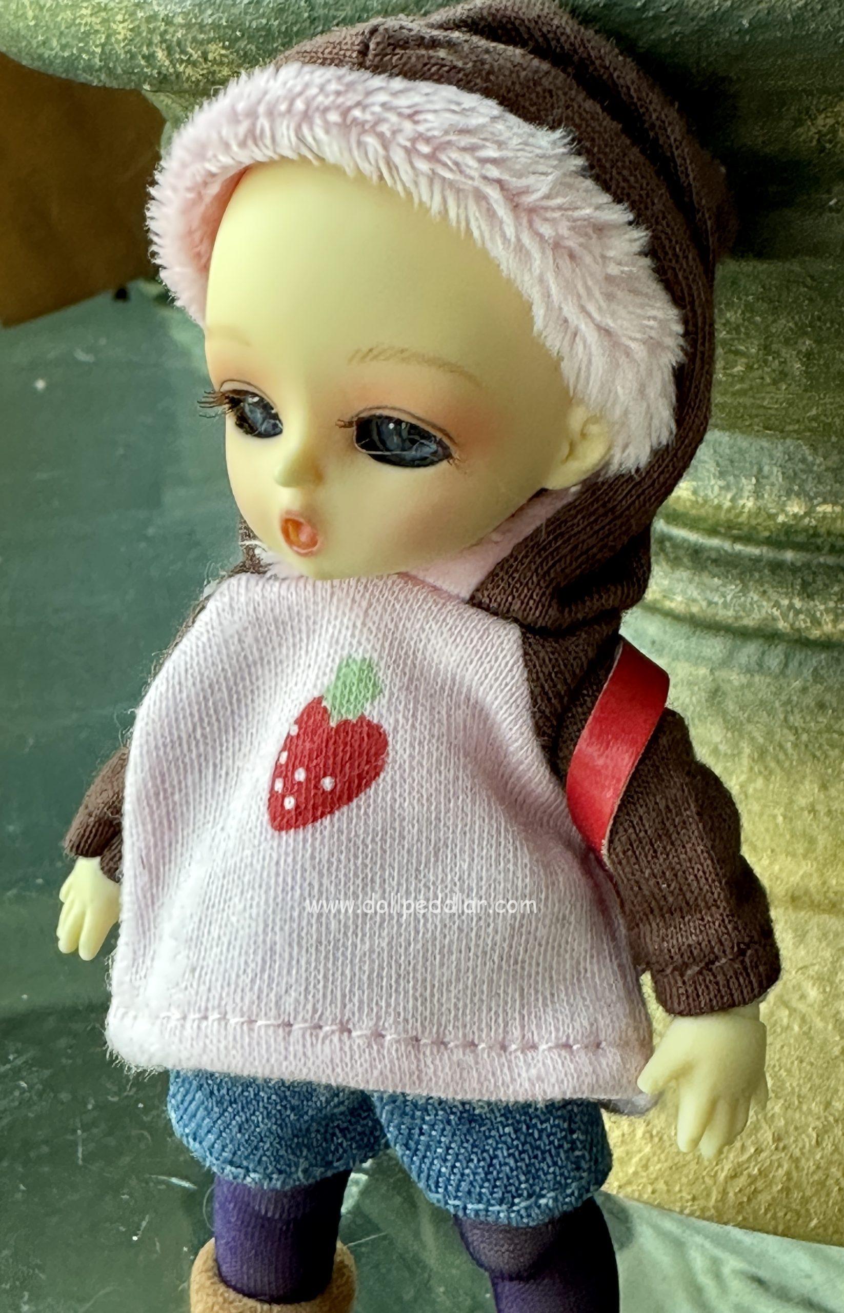 Honee-B 4.5" School Day Dressed Doll Resin BJD w/Makeup & Eyes Included - Image 6