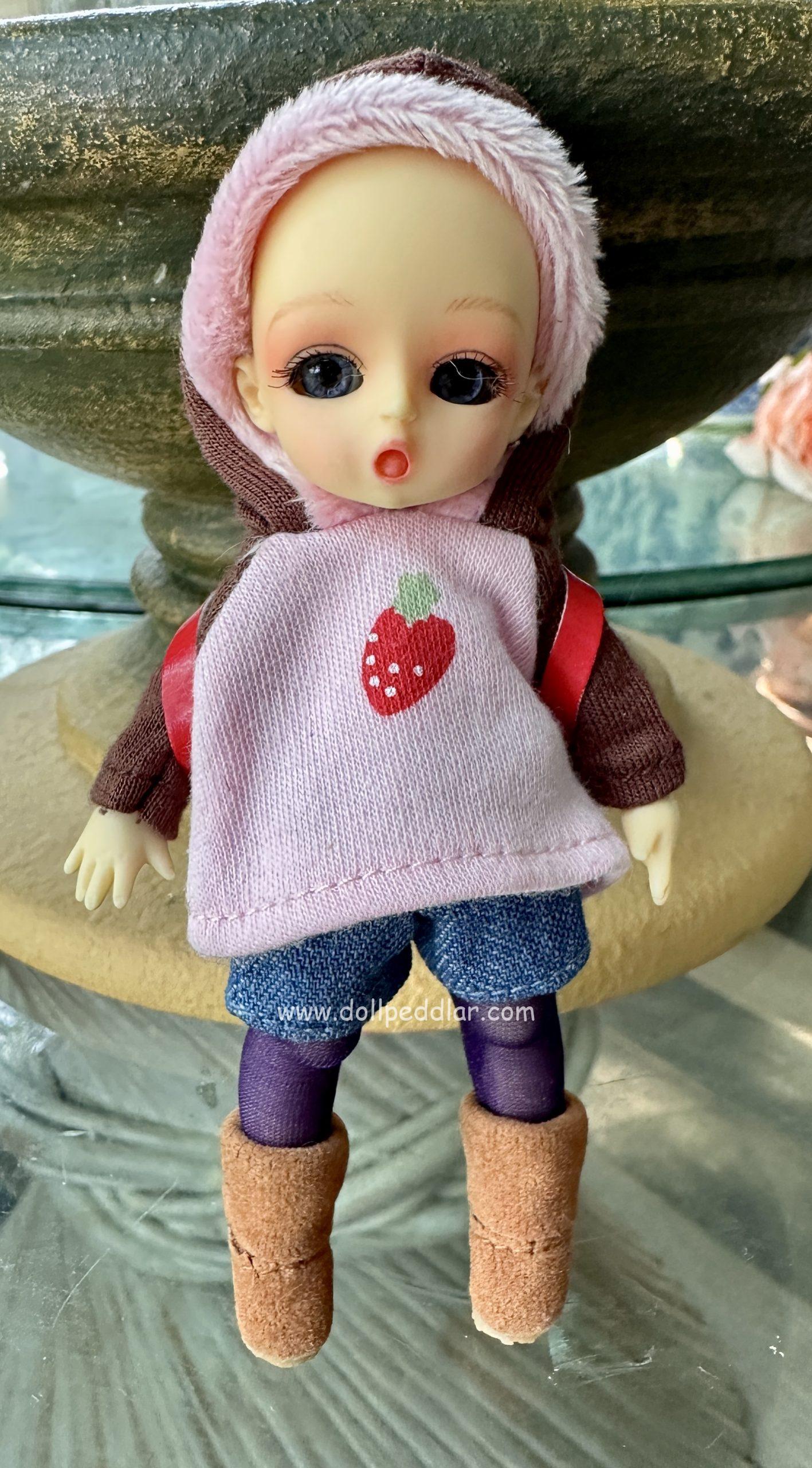 Honee-B 4.5" School Day Dressed Doll Resin BJD w/Makeup & Eyes Included - Image 5
