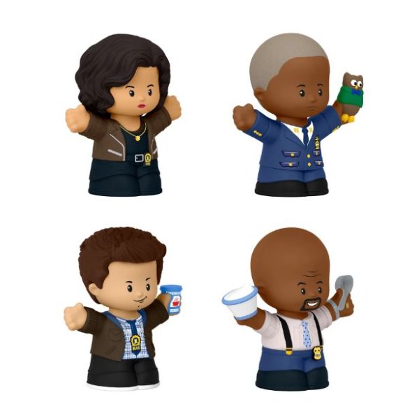 Little People Collector Brooklyn Nine-Nine Special Edition Figure Set, 4 Characters NRFB MIB - Image 3