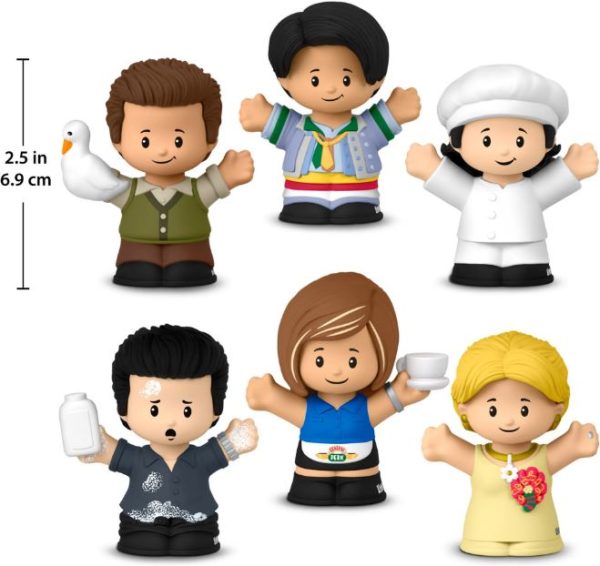 Little People Collector Friends Tv Series Special Edition Set For Adults & Fans, 6 Figures NRFB MIB - Image 5