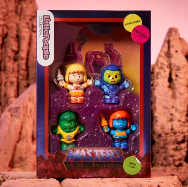Little People Collector MOTU: the Master of the Universe He-Man Special Edition Set For Adults & Fans, 4 Figures NRFB MIB