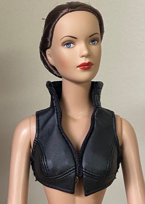 DC Stars Gotham Garage Catwoman CROPPED JACKET ONLY (Fits 16" Fashion Dolls)