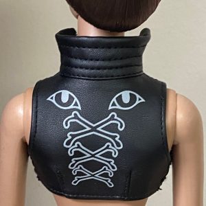 DC Stars Gotham Garage Catwoman CROPPED JACKET ONLY (Fits 16″ Fashion Dolls)