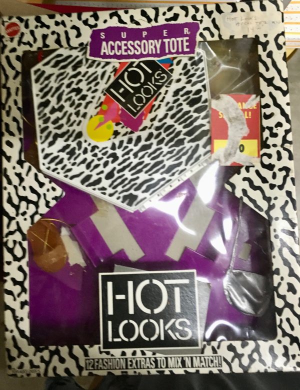 Vintage Mattel Hot Looks Zizi Super Accessory Tote Fashion Extras (Never Opened)