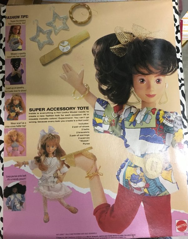 Vintage Mattel Hot Looks Zizi Super Accessory Tote Fashion Extras (Never Opened) - Image 2