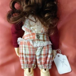 Leeke World resin bjd Full Set, wig, DollinStyle fashion – kitty shirt and overalls