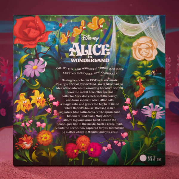 Disney Collector Alice in Wonderland Doll 10.5" New NRFB in Shipper - Image 9