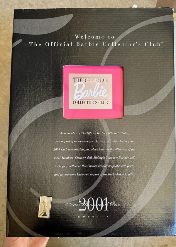 2001 Barbie Collector's Club Welcome Kit with Outfit FIRST MEMBERSHIP KIT NRFB in Shipper - Image 6