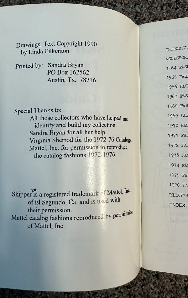 Skipper Fashion Value Guide, 1964-1976 by Linda Pilkenton - Image 3