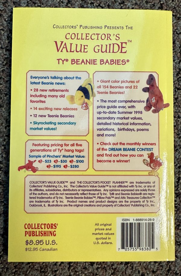 Beanie Babies Summer 1998 Value Guide from CheckerBee Publishing - Image 2