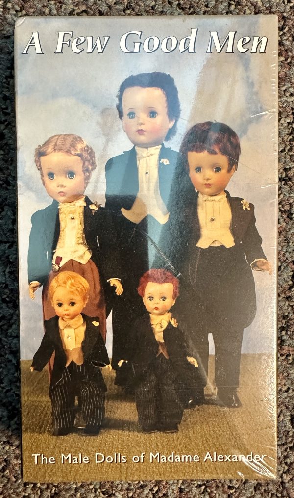 RARE "A Few Good Men" The Male Dolls of Madame Alexander VHS Tape