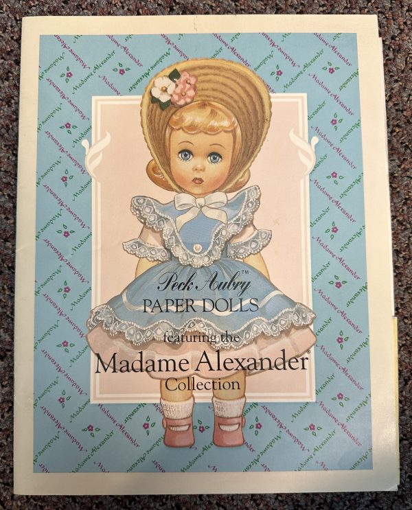 Peck Aubry Paper Dolls featuring the Madame Alexander Collection