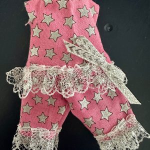 Starlight Silver & Pink 2-pc Handmade Fits 4″-6″ (11cm) Dolls Sprout, Lati , similar