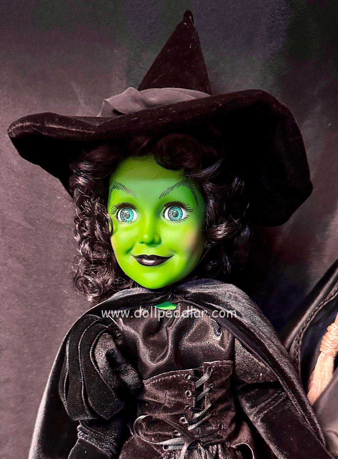 Wizard of Oz Wicked Witch of the West Cissy 21" w/Snow Globe #27760 - Image 12