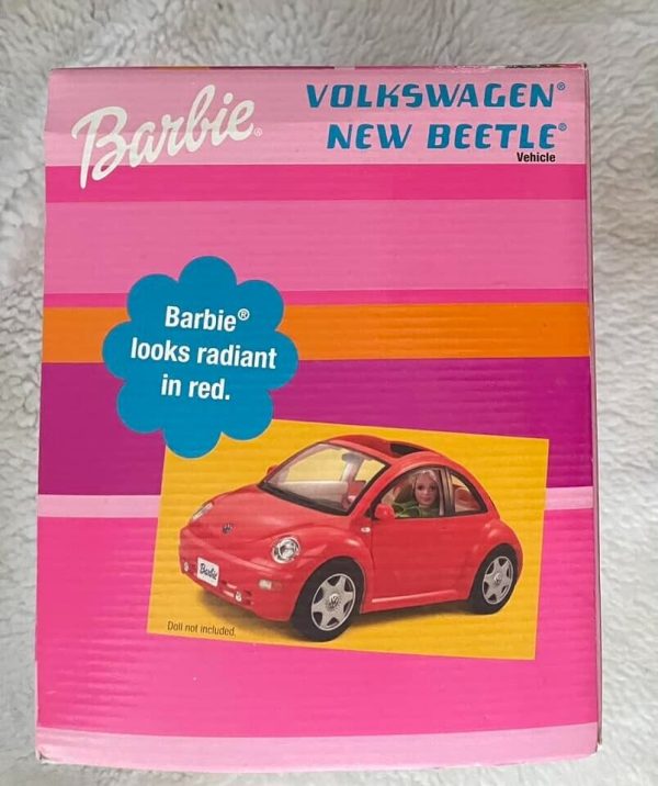 Barbie's Red Volkswagen Beetle RARE COLOR   MINT in Box - Image 5