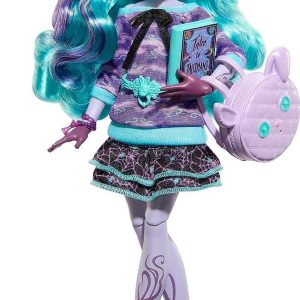  Monster High Doll, Abbey Bominable Yeti with Pet Mammoth Tundra  & Accessories Including Furry Scarf & Snowflake Backpack : Toys & Games