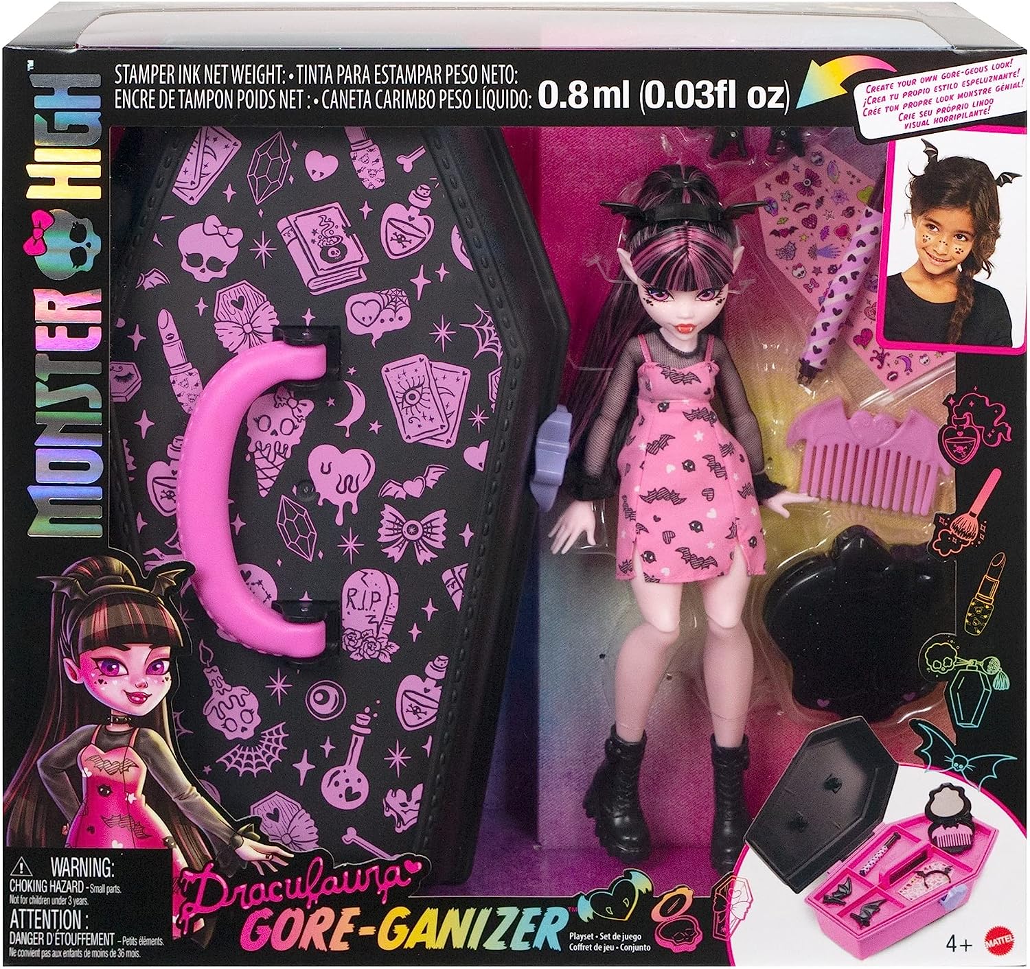  Monster High Doll, Frankie Stein Creepover Party Set