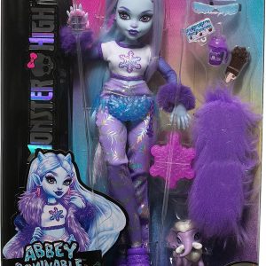Monster High Abbey Bominable Yeti with Pet Mammoth Tundra NEVER REMOVED FROM BOX