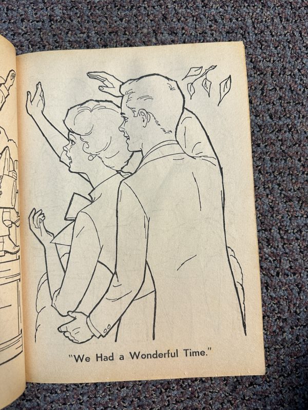 RARE 1962 Barbie Introducing Midge Coloring Book - Image 3