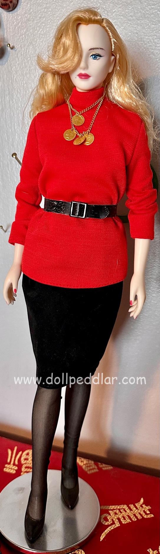 Lady Luminous 17" by Takara 1988 vinyl fashion doll #908 NRFB w/Stand & LL Box - Image 3