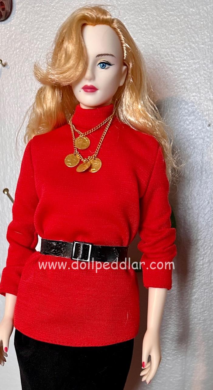 Lady Luminous 17" by Takara 1988 vinyl fashion doll #908 NRFB w/Stand & LL Box - Image 4
