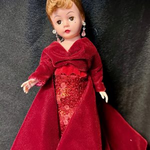 Red Sequin Gown Cissy Shadow Cissette 10″ MIB