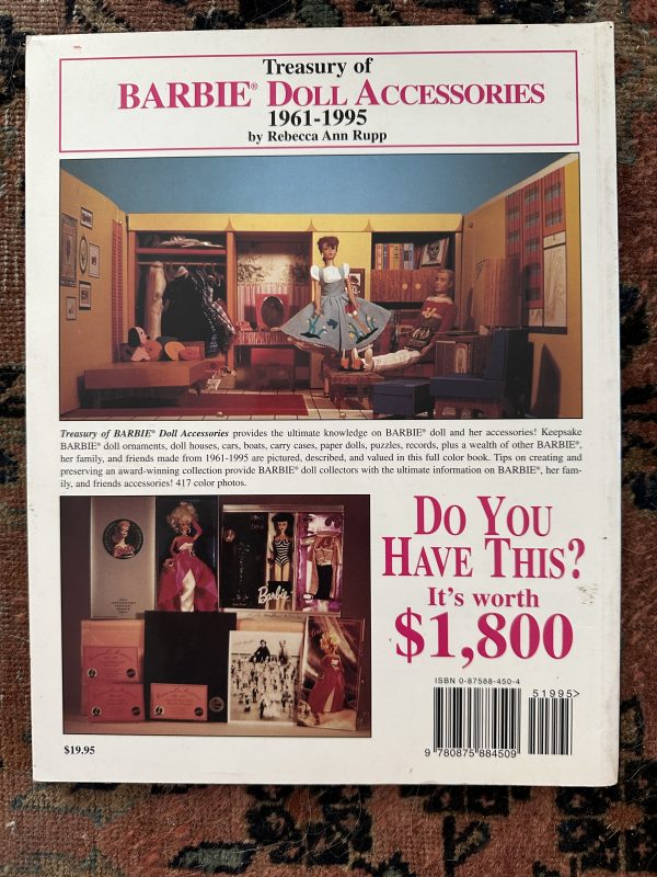 NEW Treasury of Barbie Doll Accessories: 1961-1995 by Rebecca Ann Rupp - Image 2