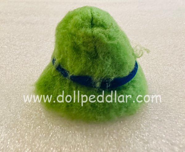 #1452 Vintage Now Knit Barbie Fashion GREEN HAT ONLY - Image 2