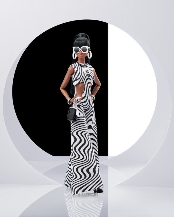 77247 Neutral Code Op Art Poppy Parker Jolie James - Image 2