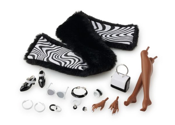 77247 Neutral Code Op Art Poppy Parker Jolie James - Image 8