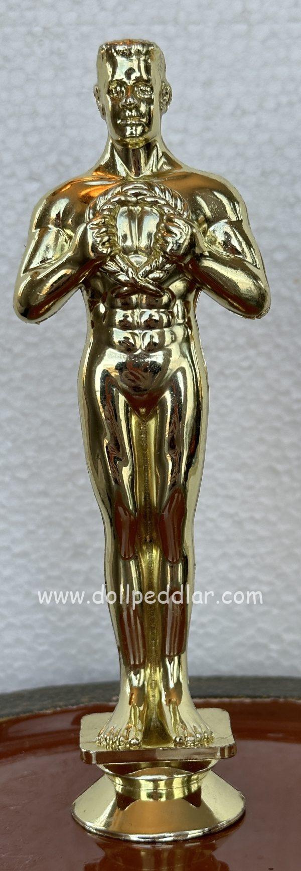 6" Gold Statue, Faux Trophy - Image 2
